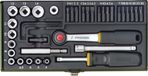 Proxxon Industrial 23070 Dopsleutel-bitinzetset Metrisch 1/4 (6.3 mm) 39-delig