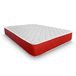 Duérmete Online Visco-elastische matras Lite, omkeerbaar, stevig en comfortabel, hoogte 23 cm, kant voor winter/zomer, wit, 105 x 190 cm