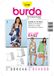 burdastyle Burda B7390 naaipatroon jurk en tuniek, 19 x 13 cm, 36-46, meerkleurig