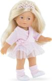 Corolle Poppen set: Mini Corolline Rosy Ballerina, 20 cm, blond haar, vanillegeur, geschikt vanaf 3 jaar