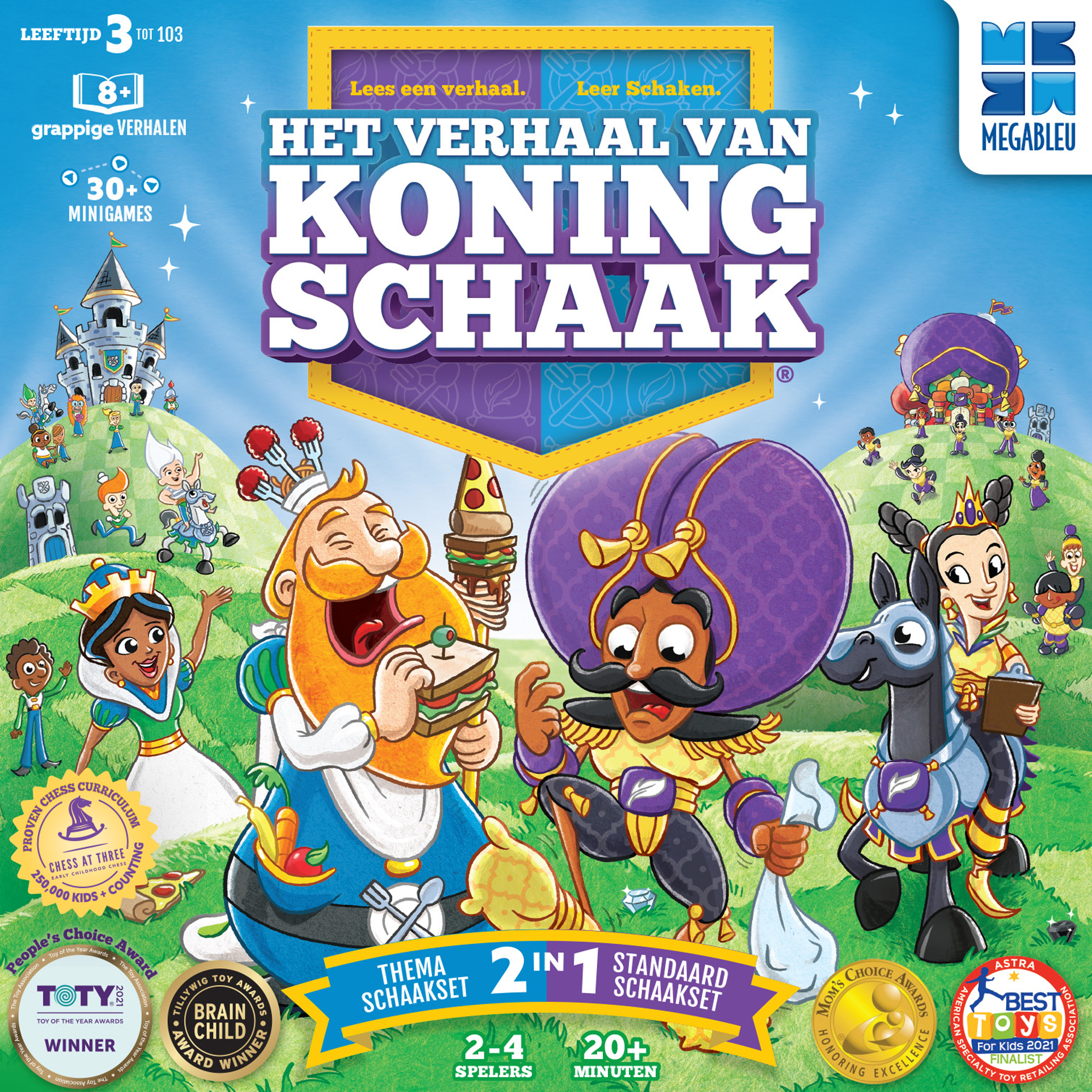 MEGABLEU Het Verhaal van Koning Schaak