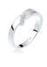 Elli PREMIUM Ring Verlovingsring Trio Diamant 0.04 ct. 925 Zilver Dames
