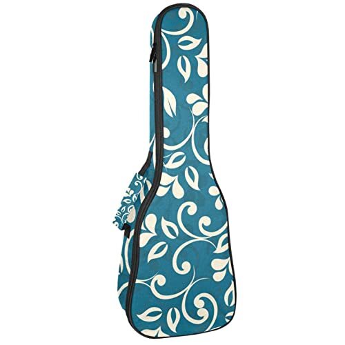 Mersov Tenor Ukulele Gigbag Waterdichte Ukelele Case Gewatteerde Rugzak, Geweldig voor Sopraan Concert (21/23/24") Klassiek Patroon