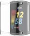 By Qubix - Fitbit Charge 5 & 6 siliconen case (volledig beschermd) - Transparant