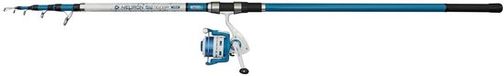 Mitchell Neuron SW II Tele Surf Canne à pêche 3,90 m (80-150 g) (Incl. Ligne) - Canne de plage