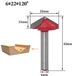 Lame de scie au carbure, 6 mm, accessoire de perçage, 60° et 120°, pour la coupe de bois