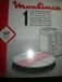 Moulinex AAD601 - Cartouche filtrante - pour friteuse