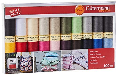 Gütermann - Gütermann Diverse Kleuren (100m) Naai-Alle Draad Set - 20 Stukken
