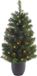 Kaemingk B.V. Sapin de Noël artificiel Imperial - En pot - Avec éclairage - 50 LED - 90 cm
