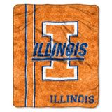 Sherpa Northwest NCAA Illinois Illini Sherpa-deken, 127 x 152,4 cm