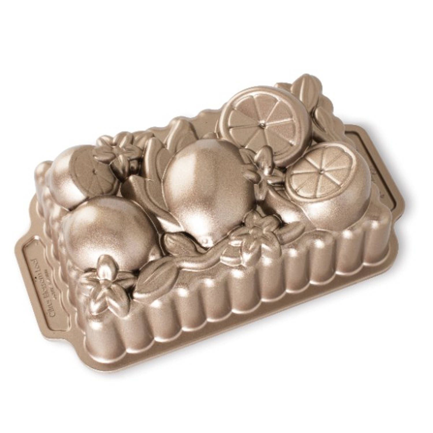 Nordic Ware Citrus Blossom Loaf Pan - Spring & Summer Toffee | Aluminium | 0011172902481