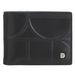 DuDu Up Portemonnee RFID-bescherming Leer 11 cm - Jongens - Horizontaal - black-pastel blue