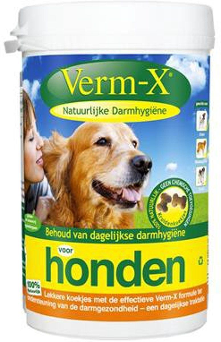 Verm-X Koekjes Hond - 100 GR