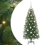 vidaXL Sapin de Noël artificiel vert 120 cm PE et PVC