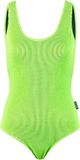 BECO crinkle badpak - neon groen - maat 38