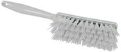 Maya Professional Tools 90252-1 handveger met bevestigingssysteem, hars middelharde borstelharen, FBK/levensmiddelhygiëne, 340 mm x 35 mm, wit