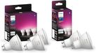 Philips Hue GU10 Spot 5-Pack (350lm) - Wit en Gekleurd Licht - Dimbaar - Verbind met Bluetooth of Bridge - Smart Lamp - Werkt met Alexa en Google Home