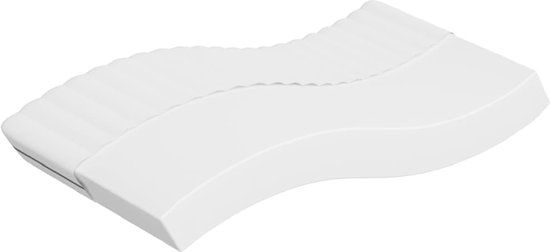 vidaXL Schuimmatras voor kinderen middelzacht 80x160 cm
