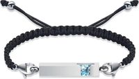 Hemelwinkel Luxe As Armband - Verstelbaar - 24 CM - Met Ashanger - Voor As, Haren of Parfum - Assieraad - Gedenksieraad - Urn - Incl. As vuller en Opbergzakje - Silver Light