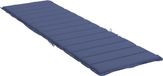 vidaXL Ligbedkussen - Oxford - Stof - Marineblauw