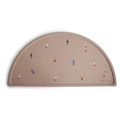 mushie Siliconen placemat, Rocket