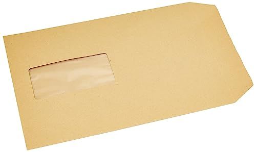Purely Everyday 18099 Verzendtas zelfklevend met venster Manille C5 229 x 162 mm 90g/m² | 500 stuks