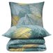 Literie en satin - 140 x 200 cm - 100% coton - Inclut 1 taie d'oreiller 70 x 90 cm