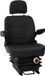 vidaXL Selle de tracteur avec système de suspension Noir 56 x 57 x 87 cm Acier et PVC