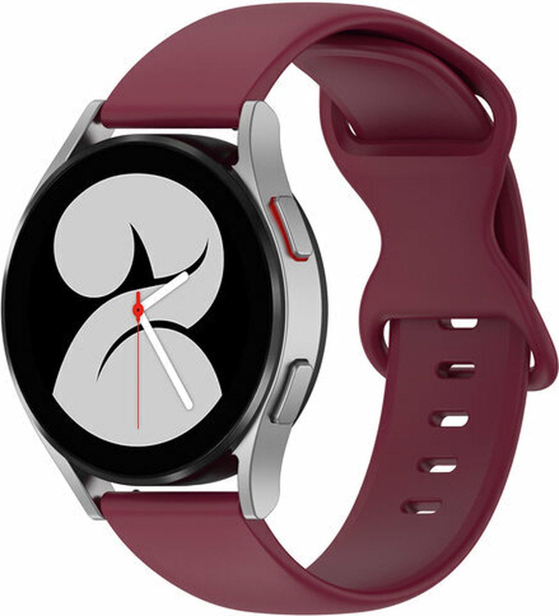 Qubix Garmin Venu / Sq / Sq2 / 2 plus Sportband - Bordeaux - 8720621151272