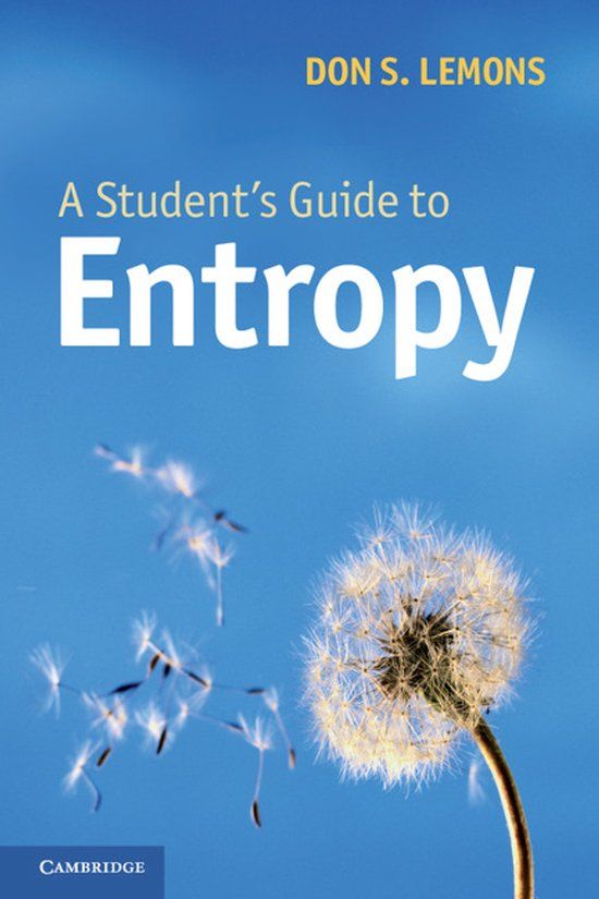 A Cambridge University Press Students Guide To Entropy Paperback