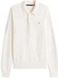 Tommy Hilfiger Heren Gebreide Trui Katoen/Cashmere Wit XS