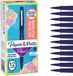 Paper Mate Flair viltstiften | medium punt (0,7 mm) | Marineblauw | 12 stuks
