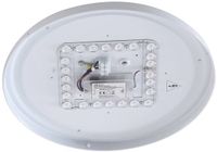 Lindby Plafondlamp Kirkola - 1 Licht - PMMA, Metaal - Wit - Inclusief Lichtbron