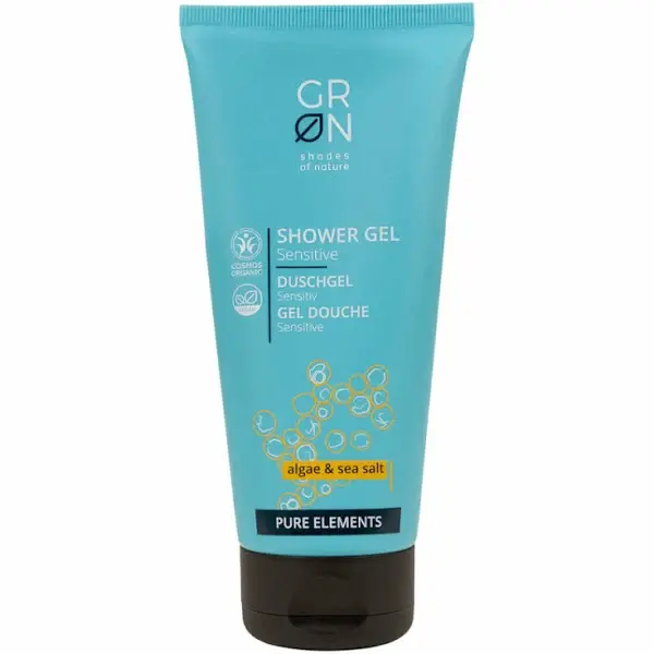 GRN Pure Elements Shower Gel Sensitive Algae & Sea Salt 200ml