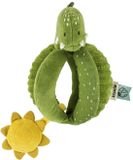 Trixie Mr. Dino grijpballetje - 3m+ - met kreukelgeluid - groen