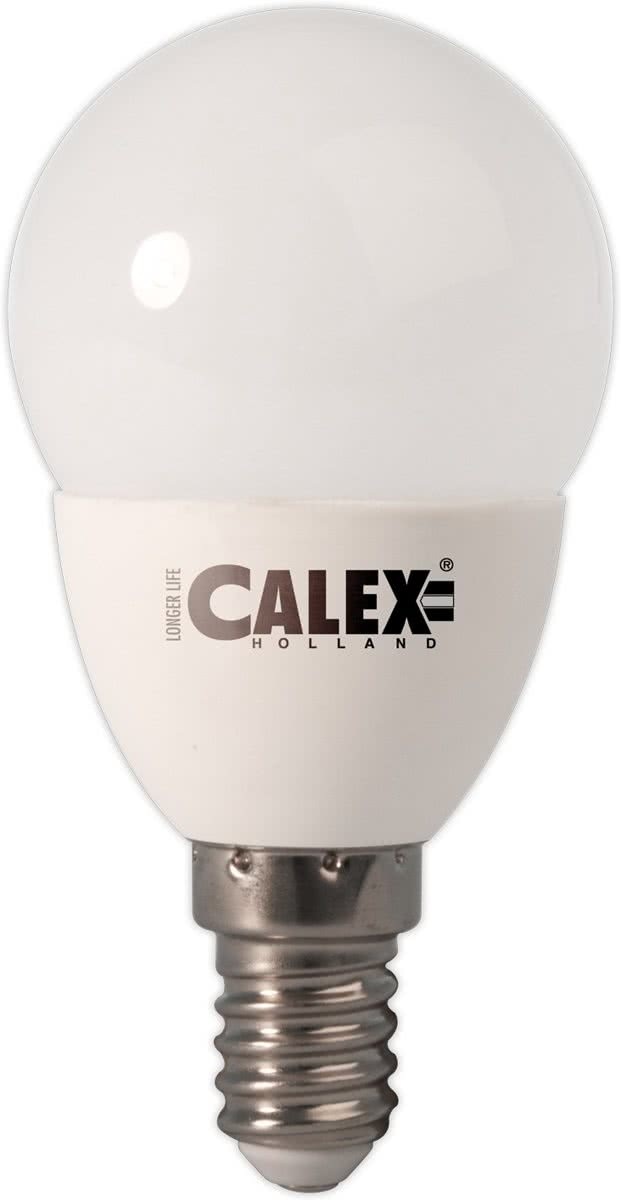 Calex LED kogellamp 240 volt 5W E14 470 lumen 2700K (2 stuks