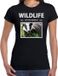 Bellatio Decorations Das Dieren foto t-shirt - zwart - dames - L