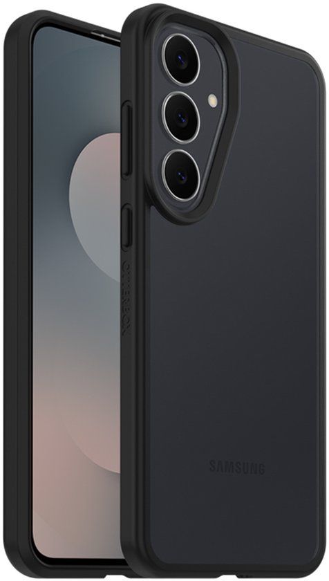 OtterBox React Hoesje Geschikt voor Samsung Galaxy S25 FE - Back Cover Transparant Zwart