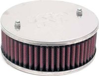 K&N 56-9096 carburateur luchtfilter rond compatibel met SU/SU Hitachi 1.75'' H6/HS6, middengat, Montagehoogte 56mm