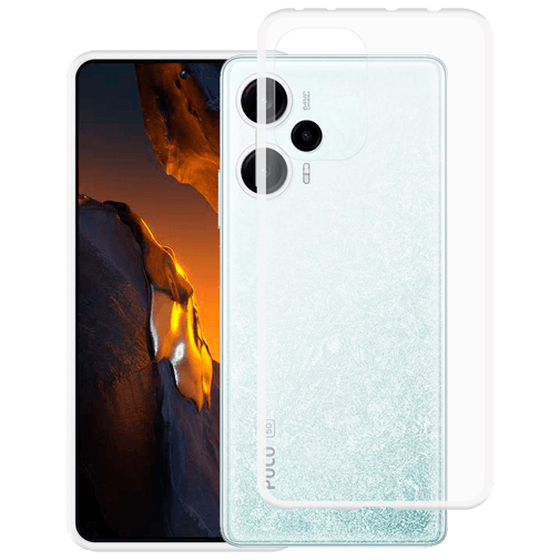 Just in Case TPU Back Cover Transparant Poco F5