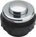 Grothe 62033 Belknop 1-voudig Chroom 12 V/1,5 A