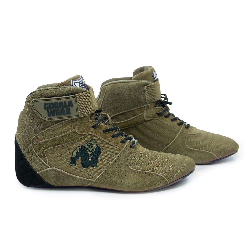 Gorilla Wear Perry High Tops Pro - Army Green - Maat 37