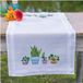 Vervaco Loper kit Kamerplanten PN-0199691 Borduurpakket 40 x 100 cm Wit