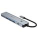 Dockingstation - Dockingstation met 5 USB-C-poorten, voor aansluiting van meerdere apparaten en snelle gegevensoverdracht