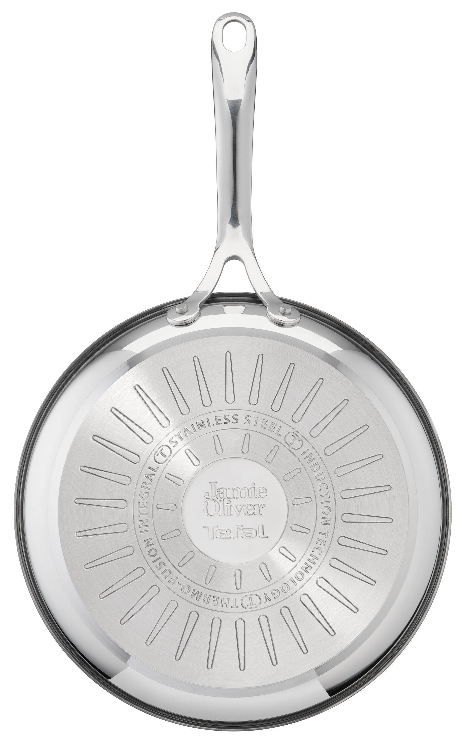 Tefal Jamie Oliver Cook Smart - Koekenpan - 28 cm - RVS - Titanium - Inductie