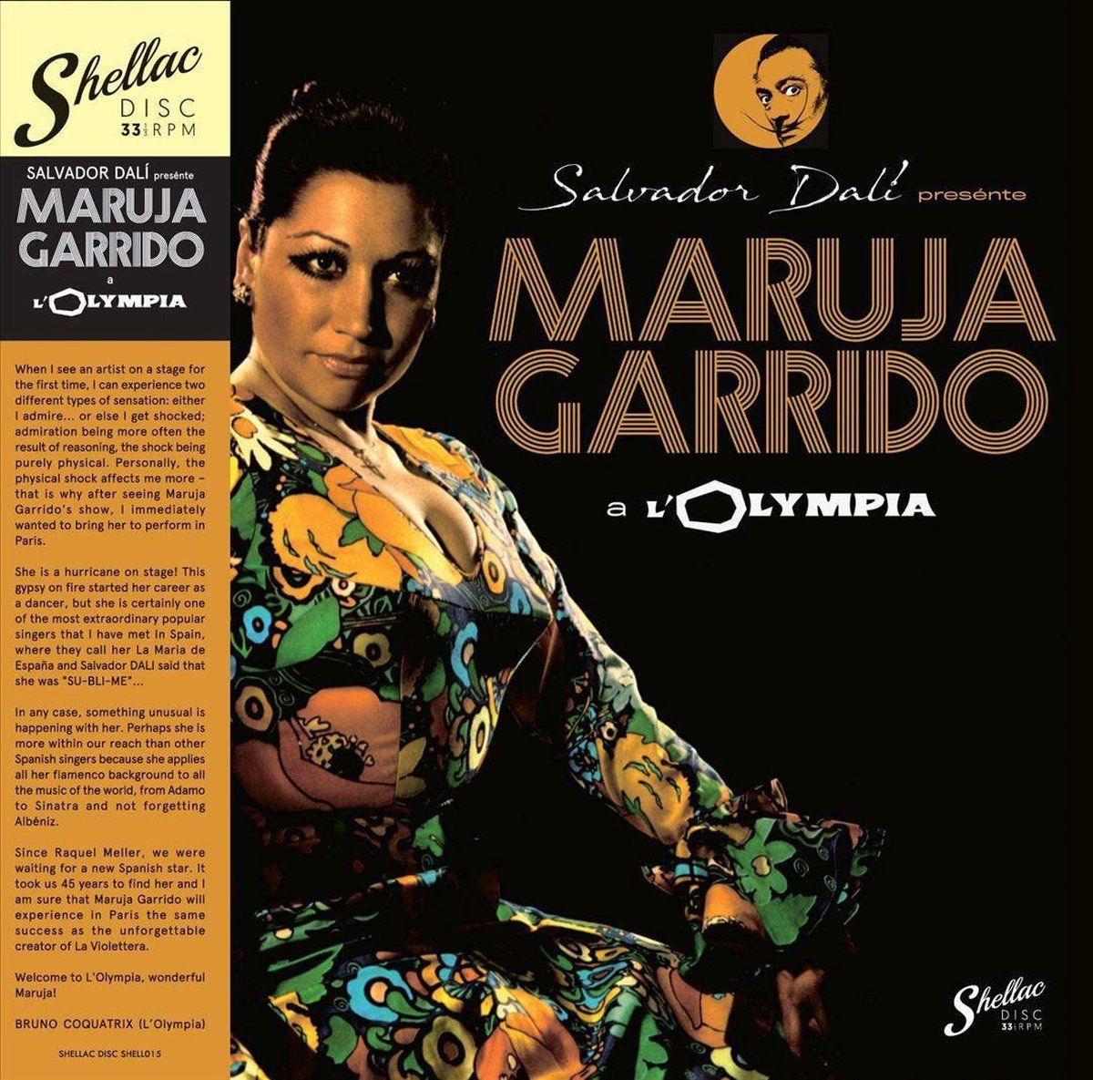 Music&Words Salvador Dali Presente M.G. A L'olympia - 8435307611642