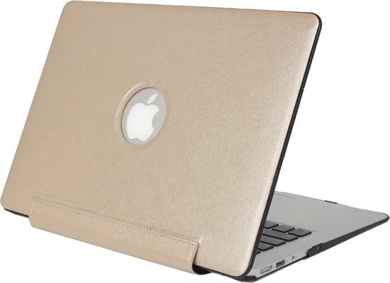 Mobigear Hard Case Silk Texture United Goud voor Apple MacBook 12 inch