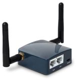 Merkloos Reisrouter Mini Wifi-router OpenWrt met 2 Ethernetpoorten