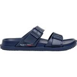 Pepe Jeans Ocean Brand Slippers Blauw EU 40 Man