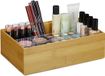 Non-branded 2x bamboo organizer - stackable - bathroom - kitchen - storage box